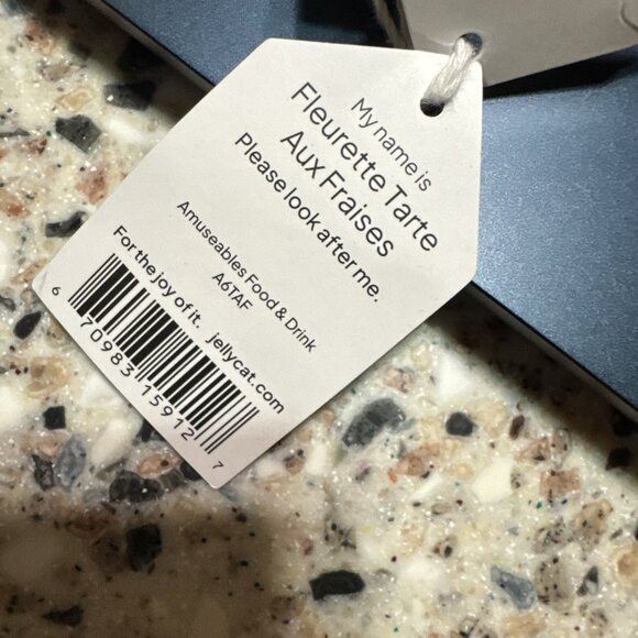 Jellycat Amuseables Fleurette Tarte Aux-Fraises 5" Plush Authentic New With Tags - Picture 7 of 7